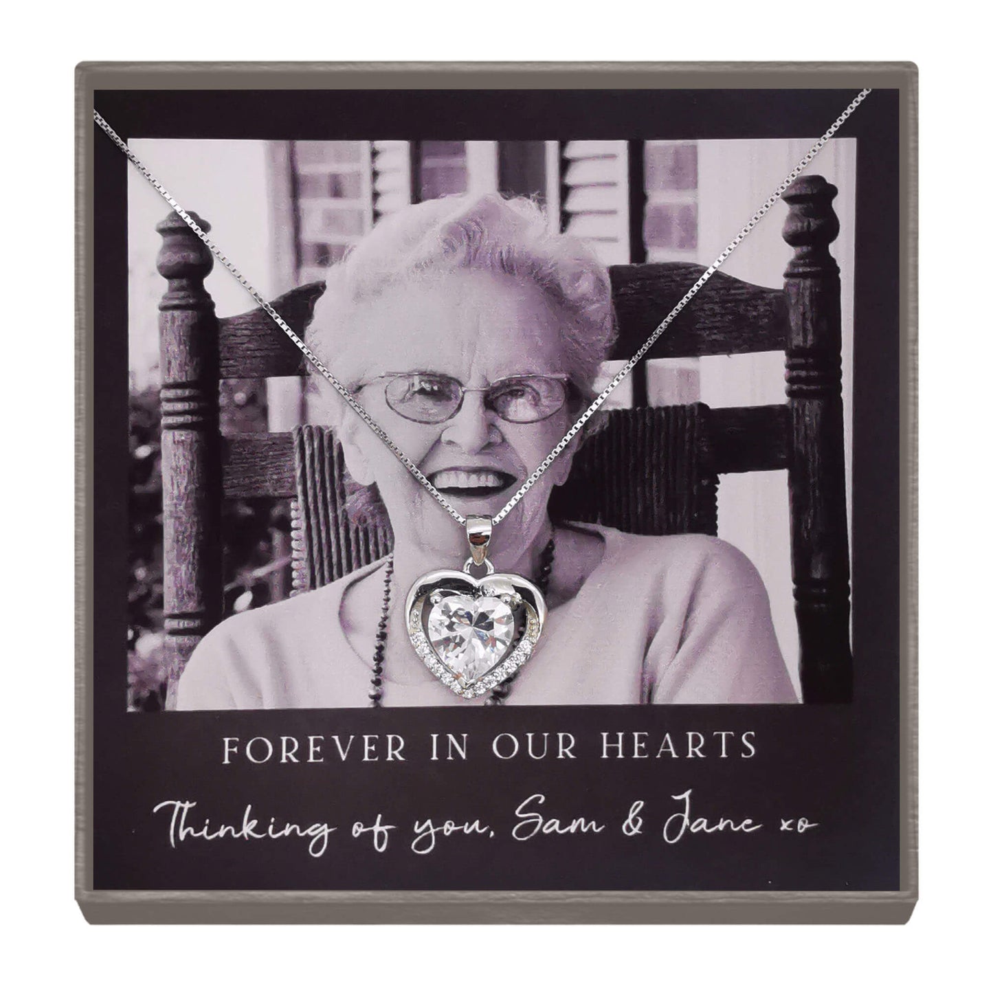 Memorial Photo Necklace – Hold Their Memory Close
