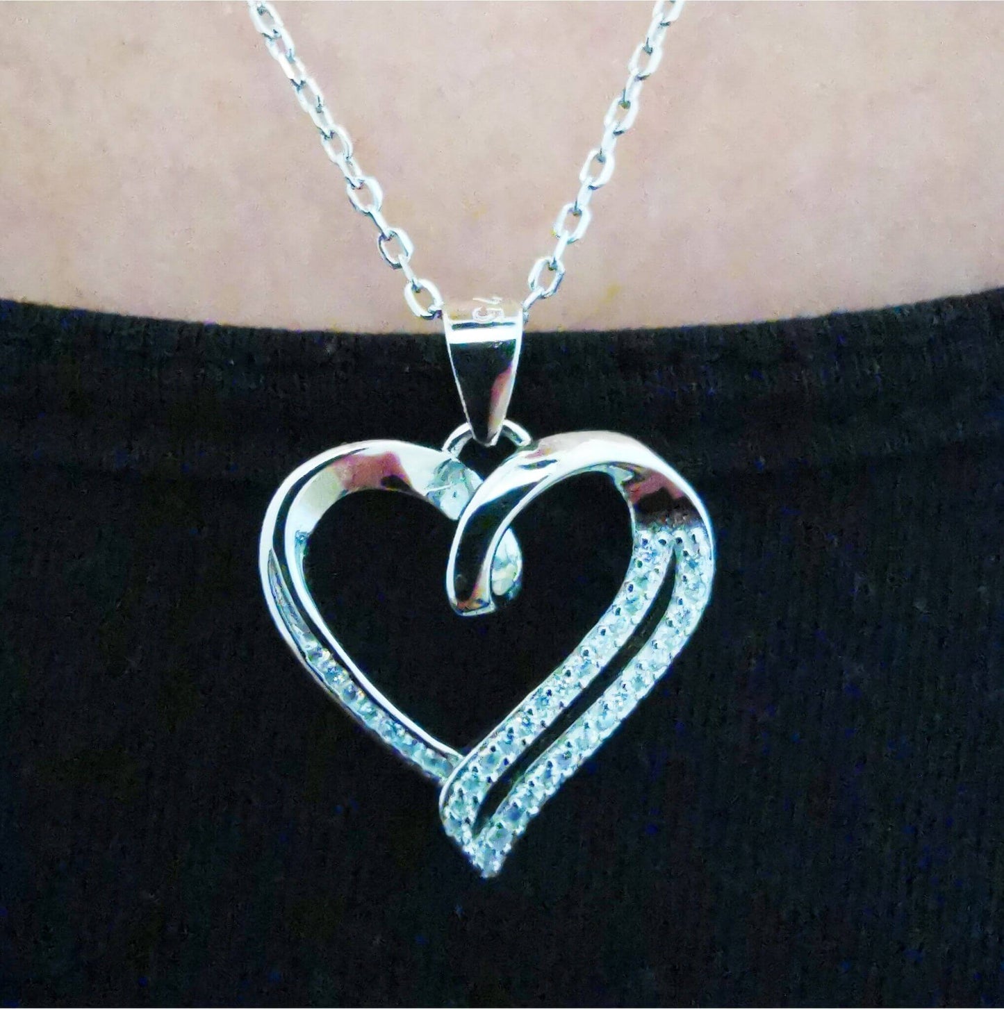 Bridal Heart Necklace – Forever Starts Today