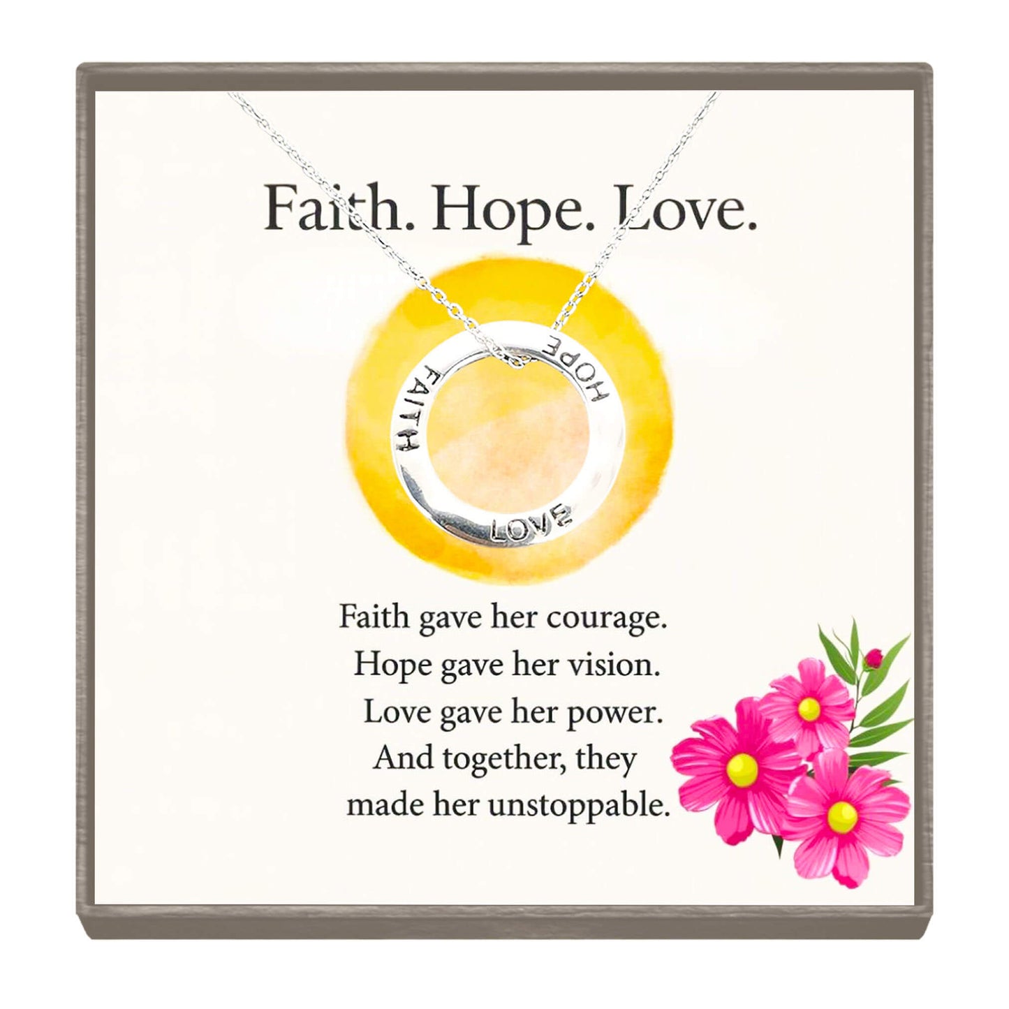 Unstoppable: A Necklace for Her Strength, Vision & Power