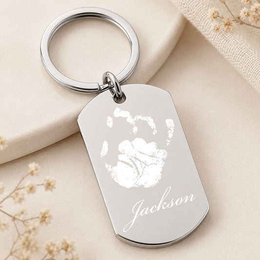 Can You Engrave a Faded or Incomplete Baby Handprint? | Angel of Mine