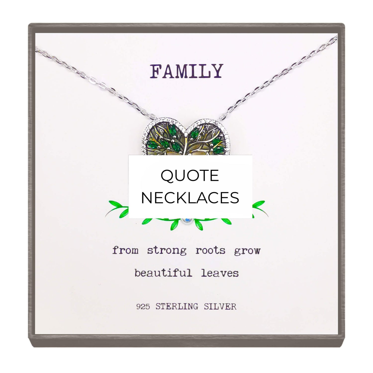 Quote necklaces