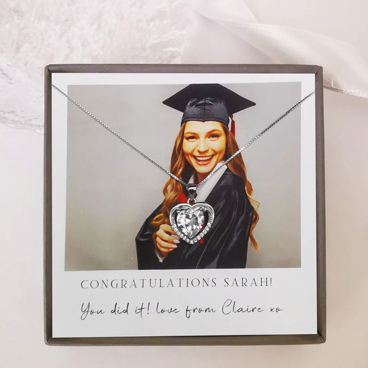 Personalized Graduation Photo Necklace – A Meaningful Celebration