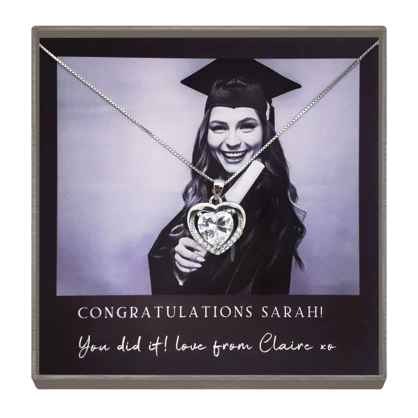 Personalized Graduation Photo Necklace – A Meaningful Celebration