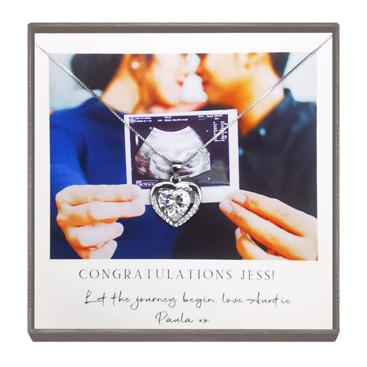 Personalized Baby Celebration Photo Necklace – A Treasured Keepsake