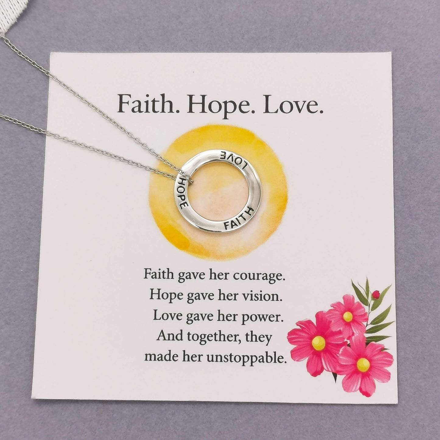 Unstoppable: A Necklace for Her Strength, Vision & Power