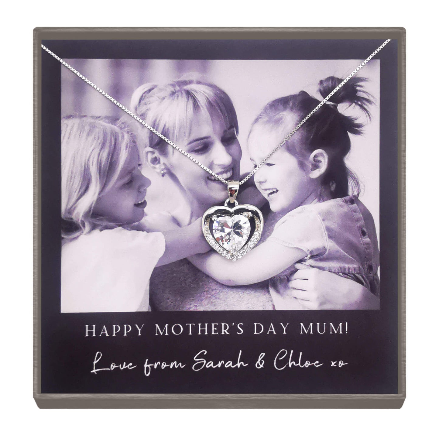 Personalized Mother’s Day Photo Necklace – A Heartfelt Gift for Mum