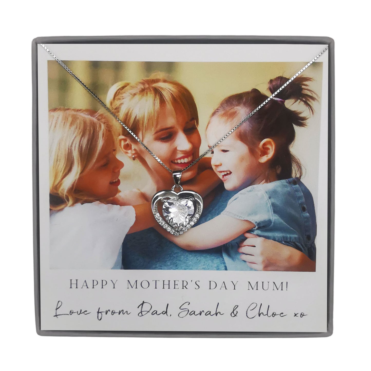 Personalized Mother’s Day Photo Necklace – A Heartfelt Gift for Mum