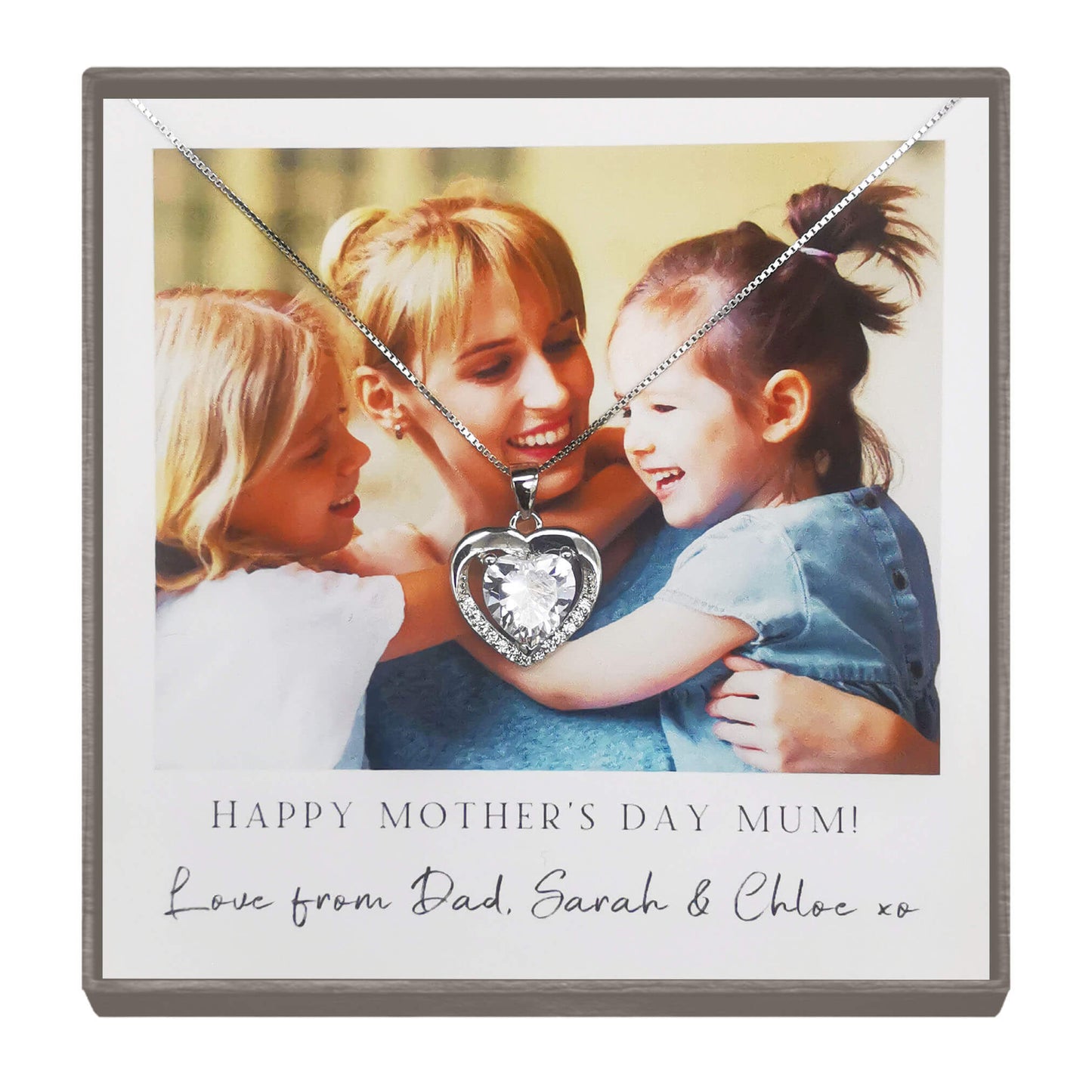 Personalized Mother’s Day Photo Necklace – A Heartfelt Gift for Mum