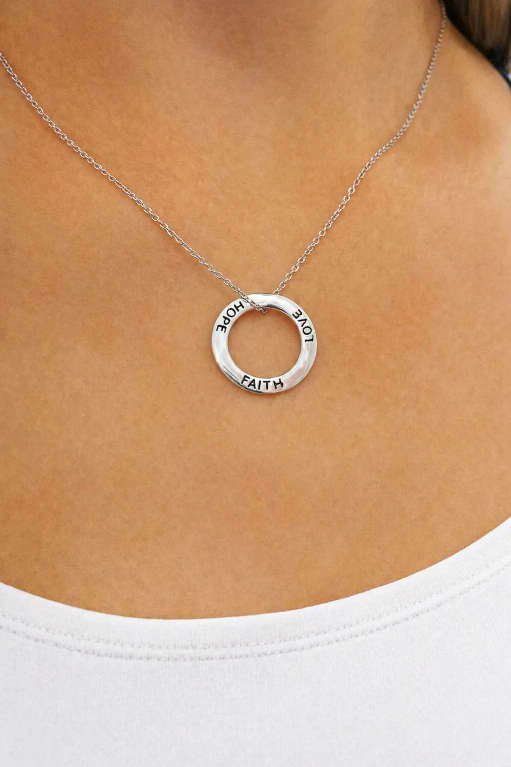 A Faith-Filled Stamped Sterling Silver Gift to Lift the Heart