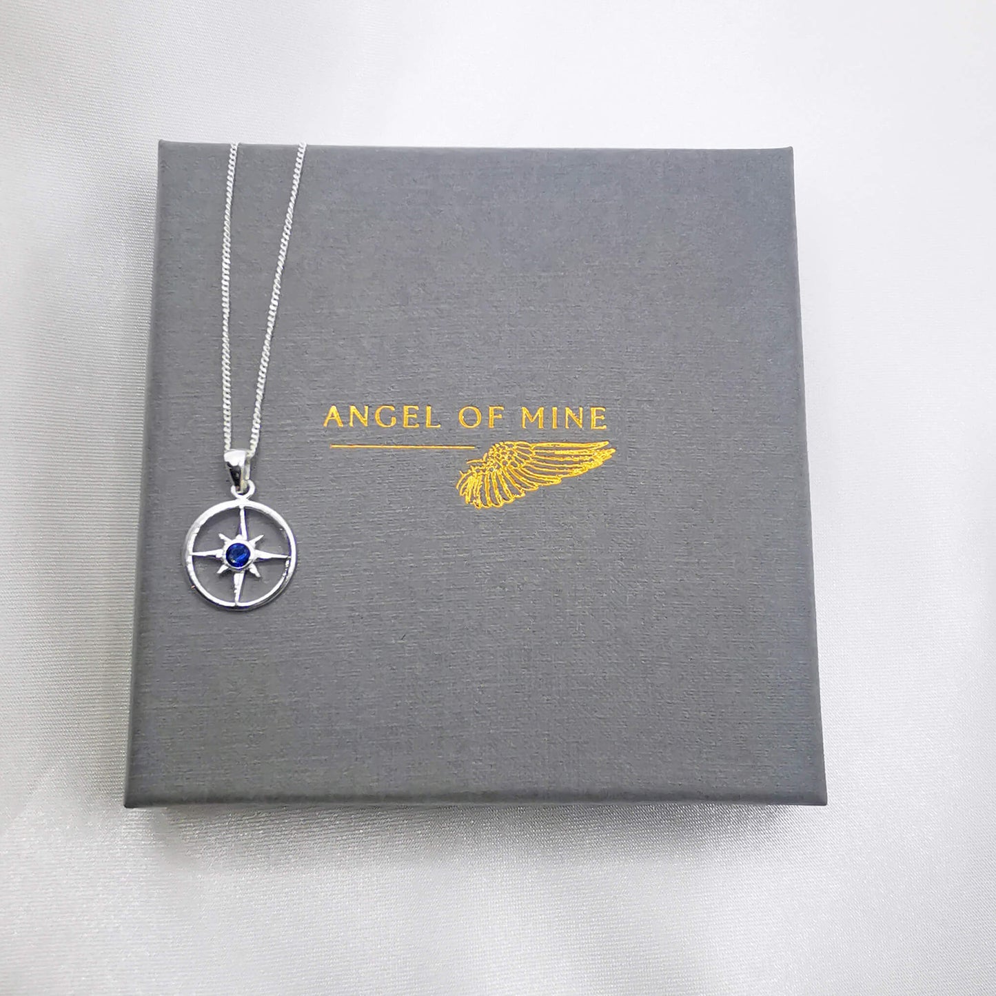 925 Sterling silver north star necklace pendant.   The perfect unique gift of appreciation and love.