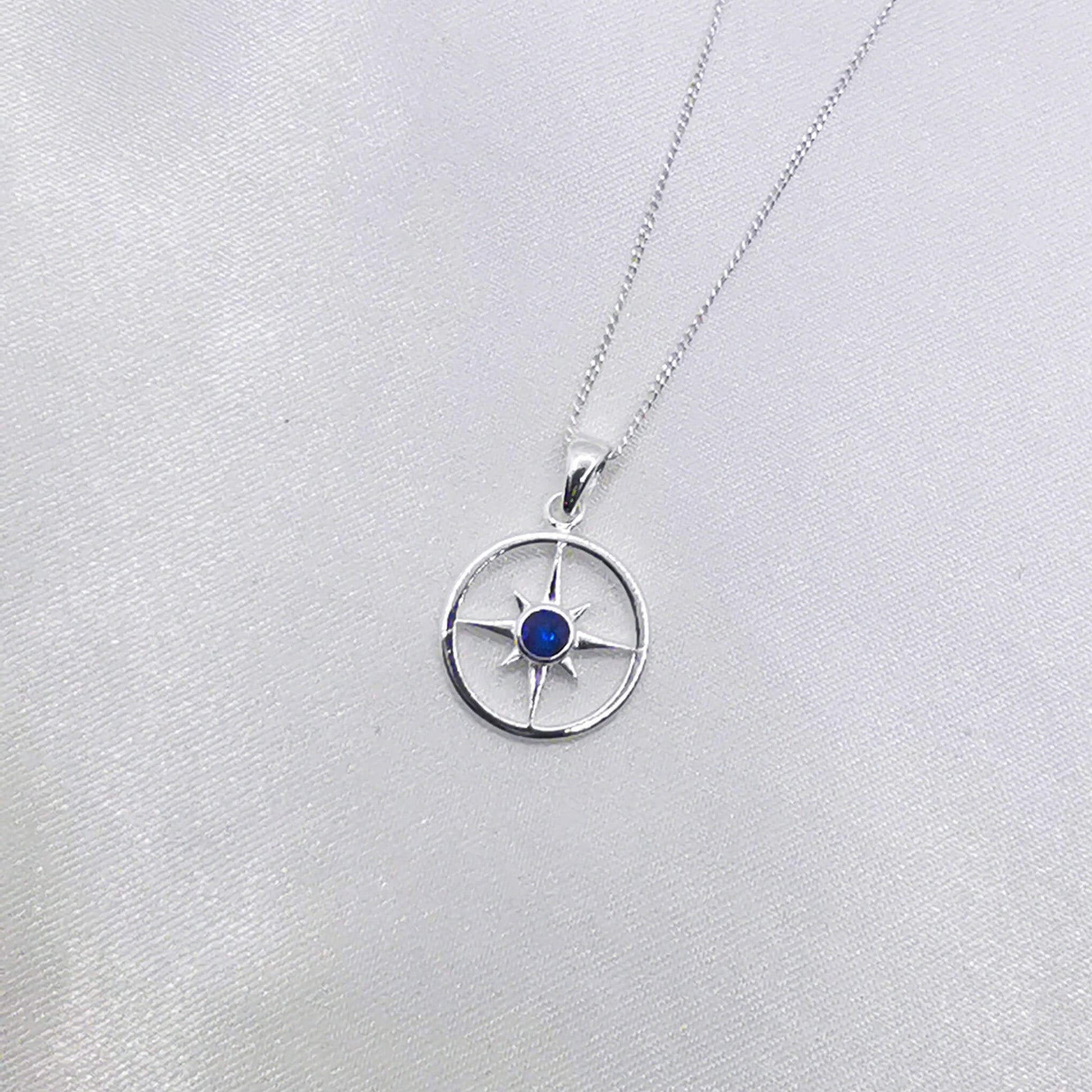 925 Sterling silver north star necklace pendant.   The perfect unique gift of appreciation and love.