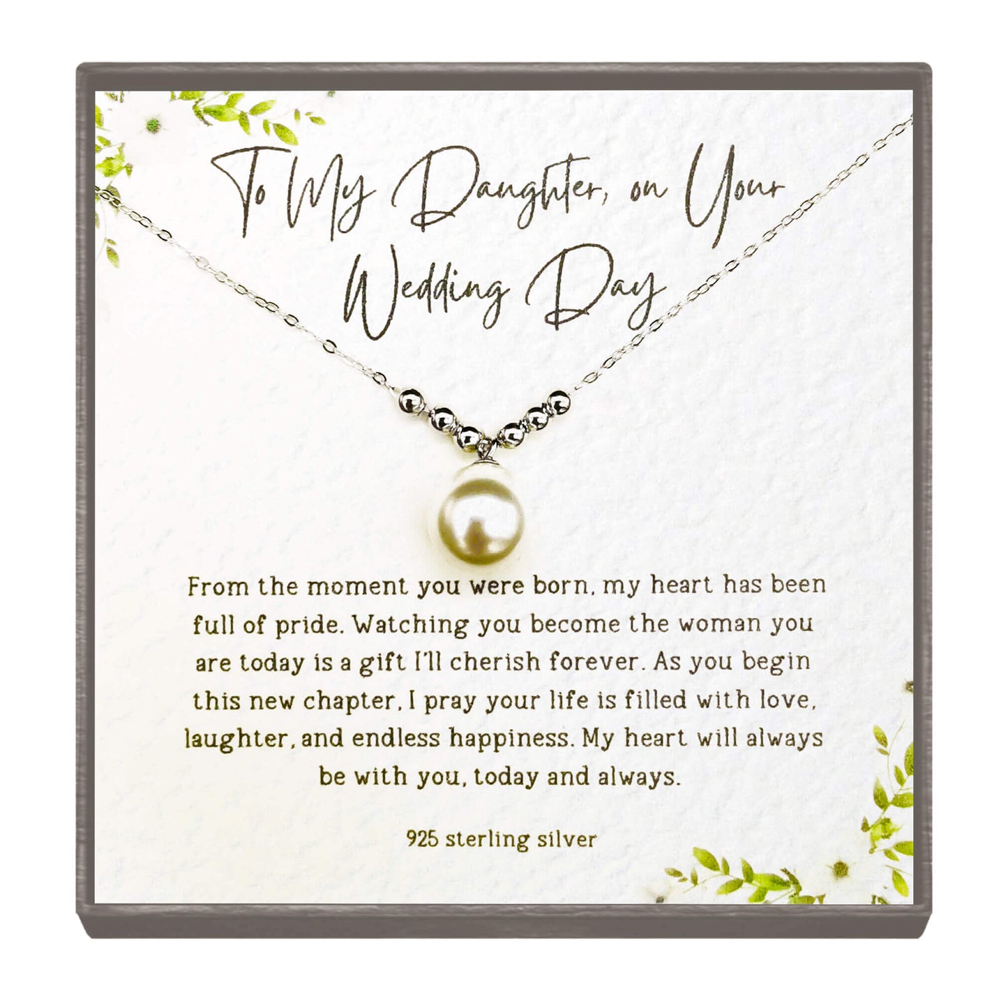 “My Heart, Always” – Wedding Day Gift for Daughter