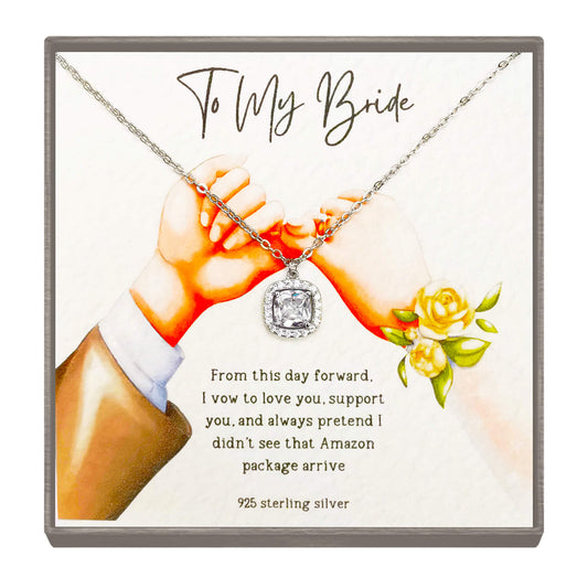 “I Do… and I Didn’t See That Parcel” – A Lighthearted Wedding Day Gift for Your Bride